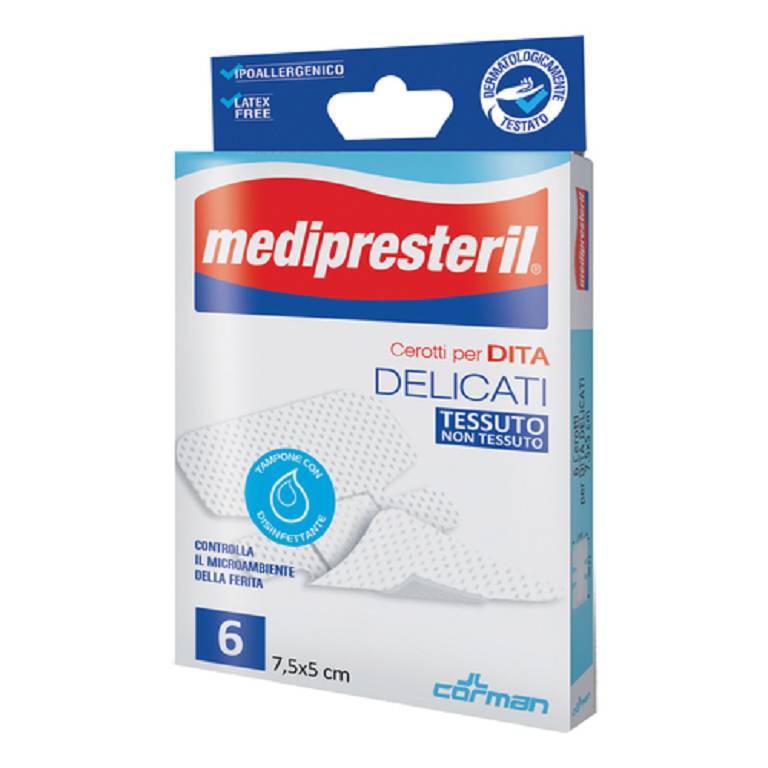 MEDIPRESTERIL CEROTTI DELICATI PER DITA 6PZ